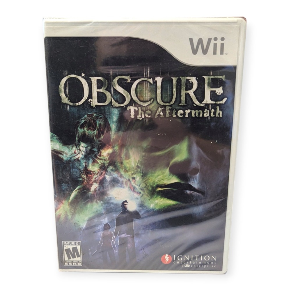 Obscure The Aftermath Nintendo Wii New Sealed Survival Horror Game Ignition‎